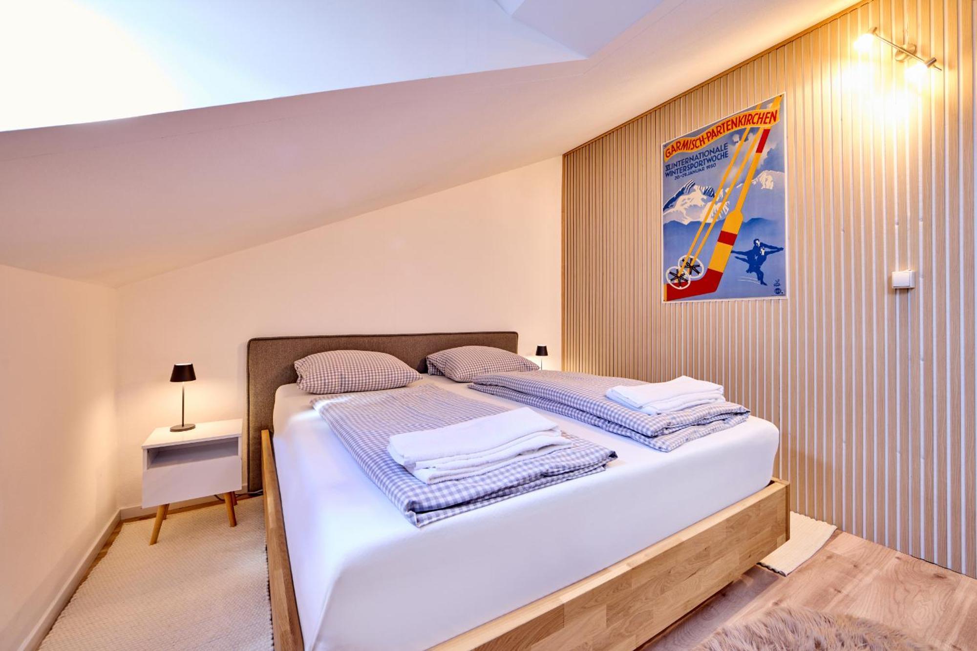 Hausberg Nest Apartment การ์มิช-พาร์เทนเคียร์เชน ภายนอก รูปภาพ