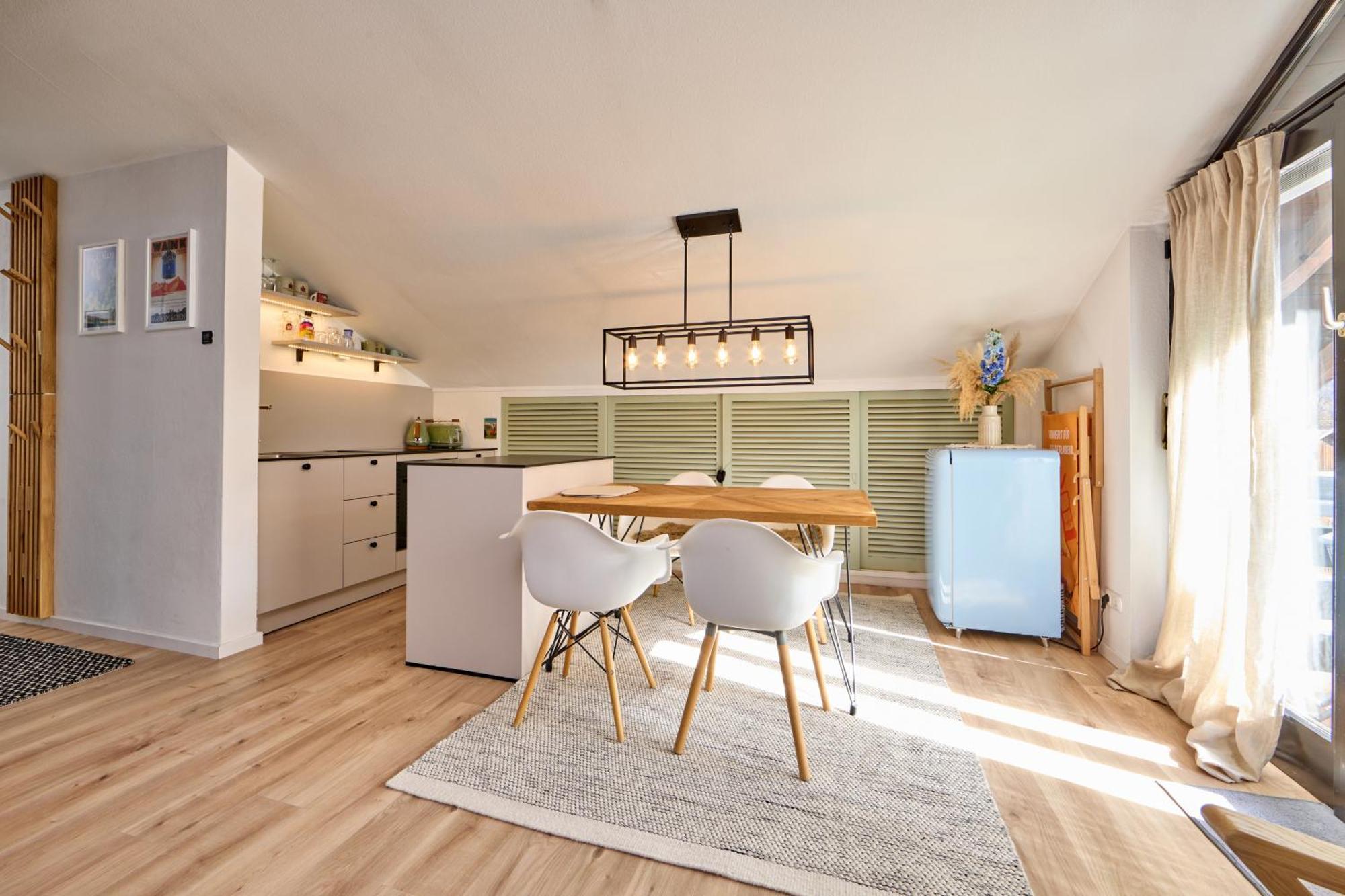 Hausberg Nest Apartment การ์มิช-พาร์เทนเคียร์เชน ภายนอก รูปภาพ